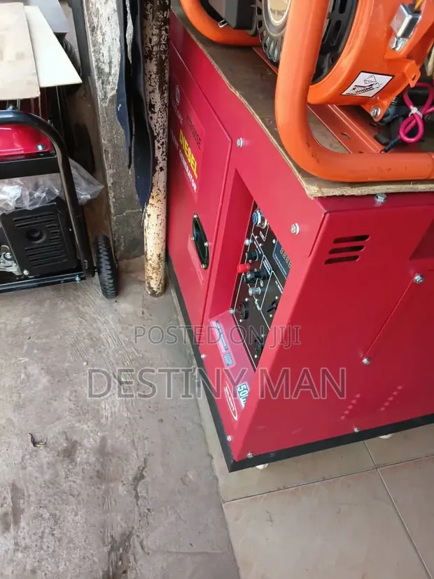 8000 Ecool Max 6.5kVA Diesel Generator - 1