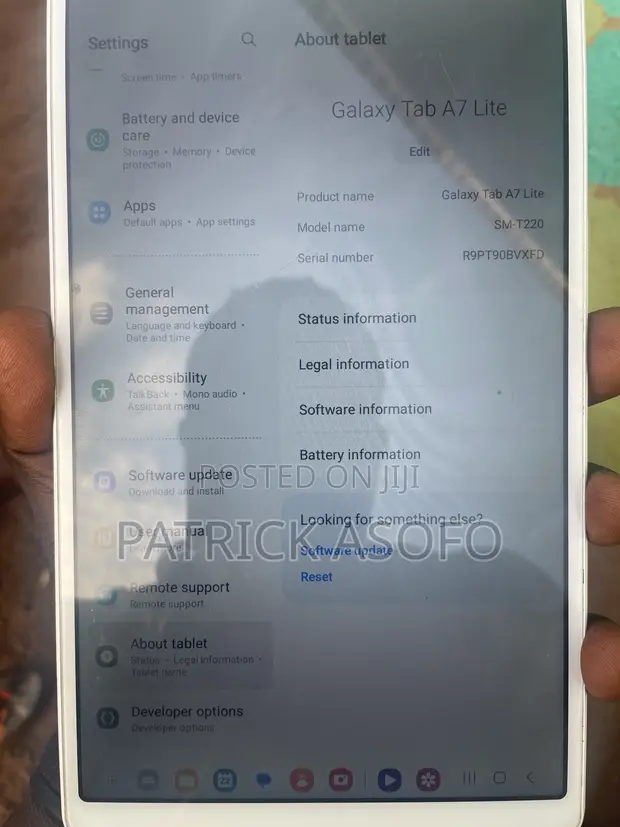 Samsung Galaxy Tab A7 Lite 32GB Gray - 1