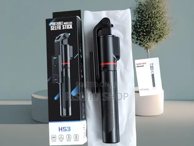 H53 Compact Bluetooth Phone Holder Selfie Stick - 1