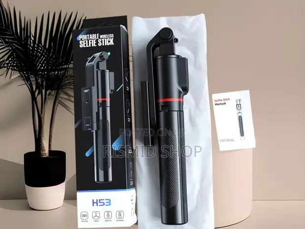 H53 Travel-Friendly Wireless Selfie Stick - 1