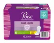 Poise Fresh Protection Panty Liners - 132 Pack - 1
