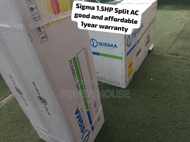 Sigma 1.5HP Air Conditioner - Brand New with Warranty - 1