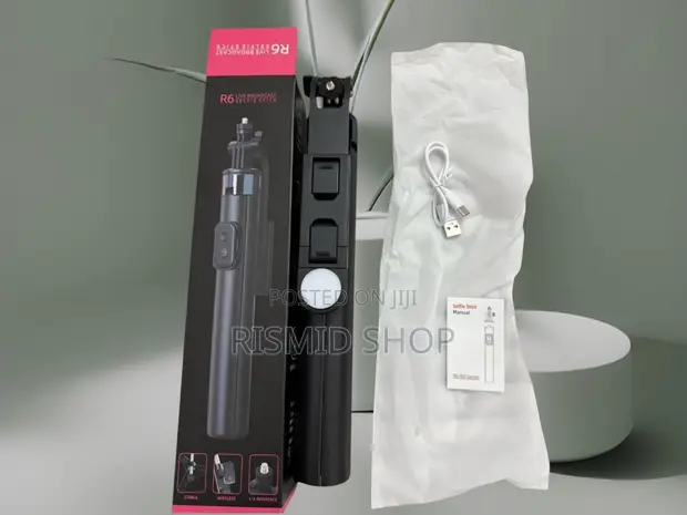 R6 Premium Bluetooth Selfie Stick Tripod - 1