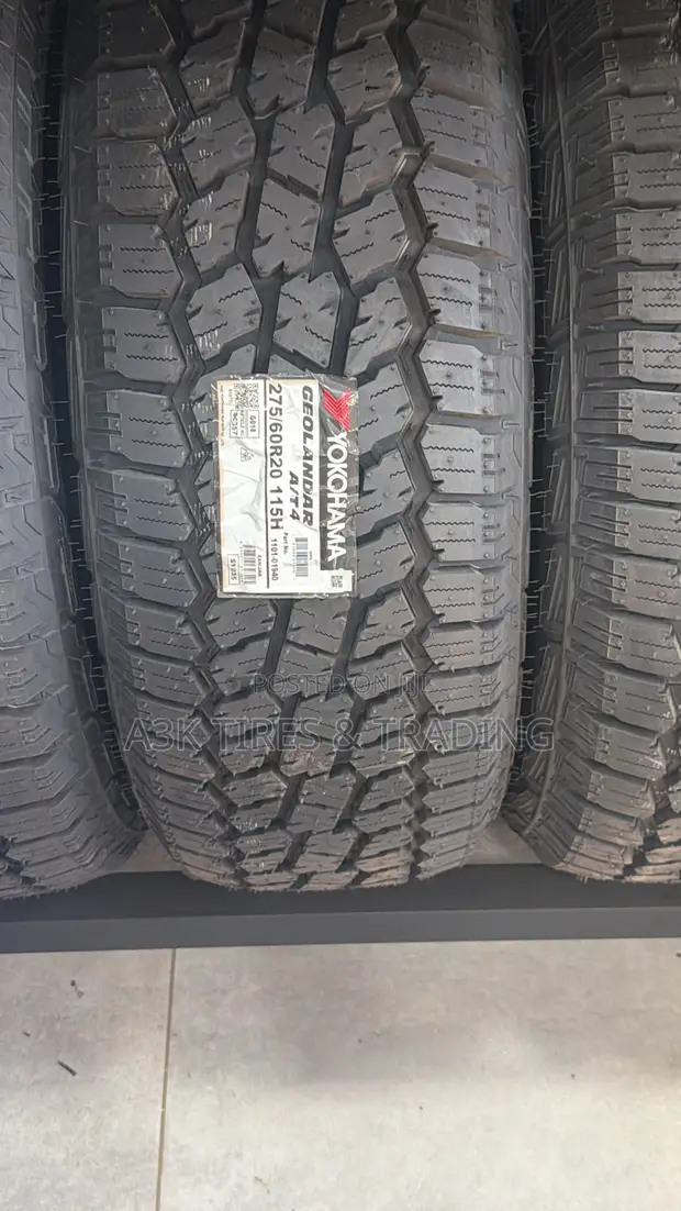 Yokohama Geolandar 275/60R20 AT Tires (Brand New) - 1