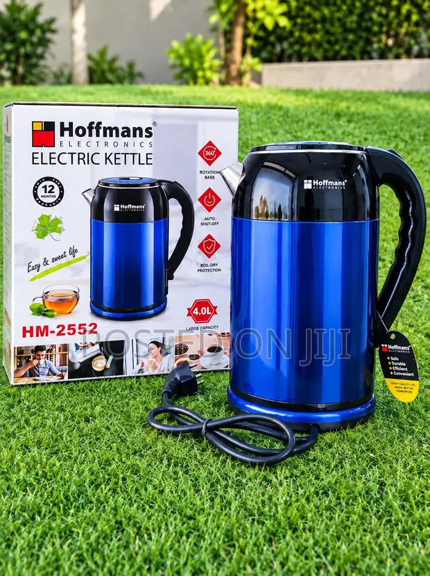 Hoffman 4.0L Extra Large Electric Kettle - 1