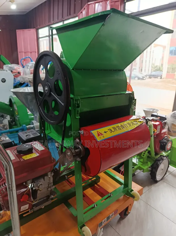 Groundnut Sheller and Cracker with Blower - 1