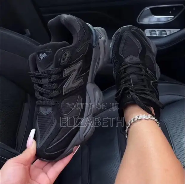 New Balance 9060 Triple Black (Black Cat) - 1