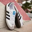 Adidas Originals Samba OG Sneakers - White/Black - 3