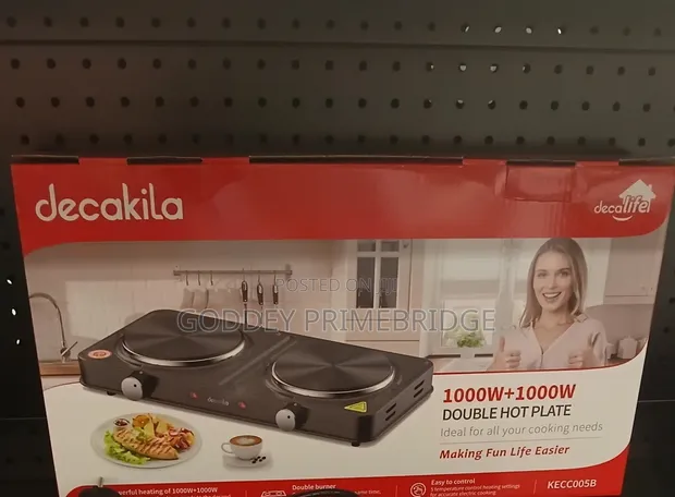 Original Decakila Electric Hotplate - Brand New - 1