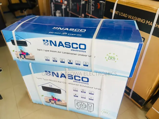 1.5hp Nasco Mirror Split Air Conditioner - 1