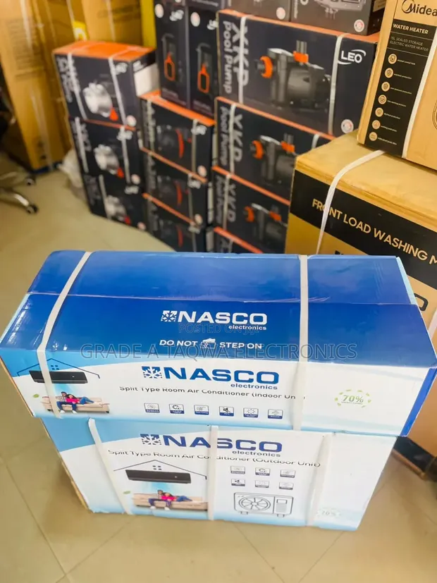 Nasco 1.5hp Non-Inverter Split Air Conditioner (NAS-MR12N1-MIRROR) - 1