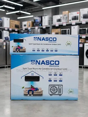 Nasco 1.5hp Split Air Conditioner - Black