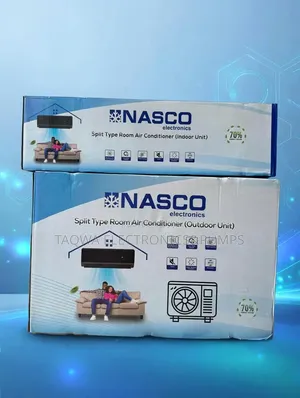 Nasco 1.5HP Black Split Air Conditioner
