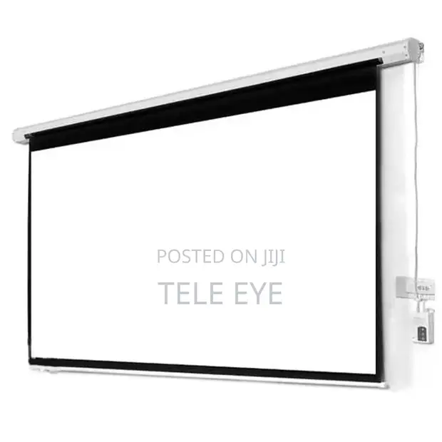 200 x 200 cm Electric Projector Screen - 1