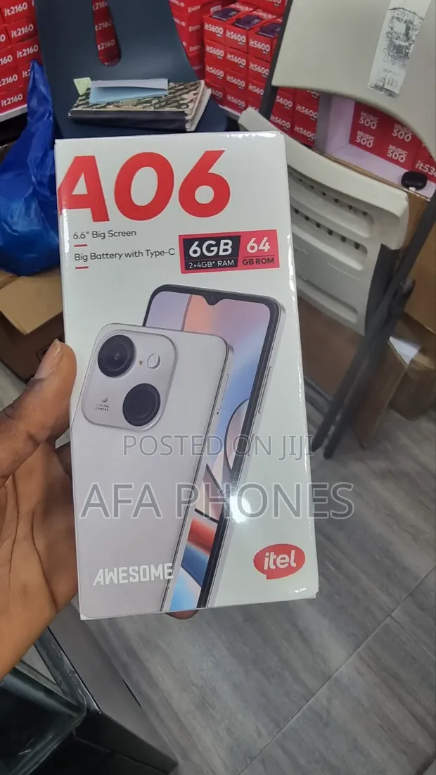 New Itel A06 64GB Gold - 1