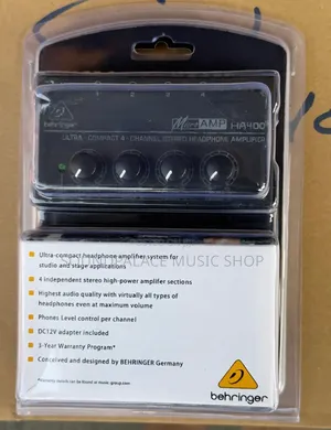 Behringer MicroAMP HA400 4-Channel Headphone Amplifier