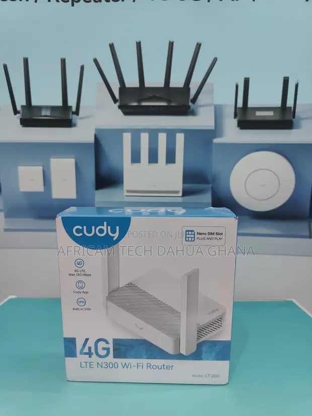 Cudy LT300 N300 Wi-Fi Router with USB-C Power - 1