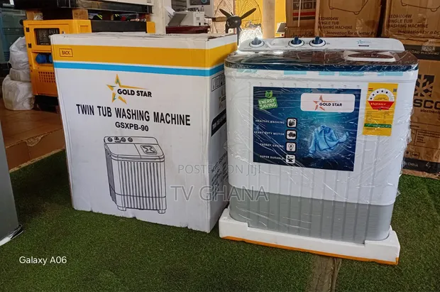 Gold Star 9KG Twin Tub Washing Machine - 1