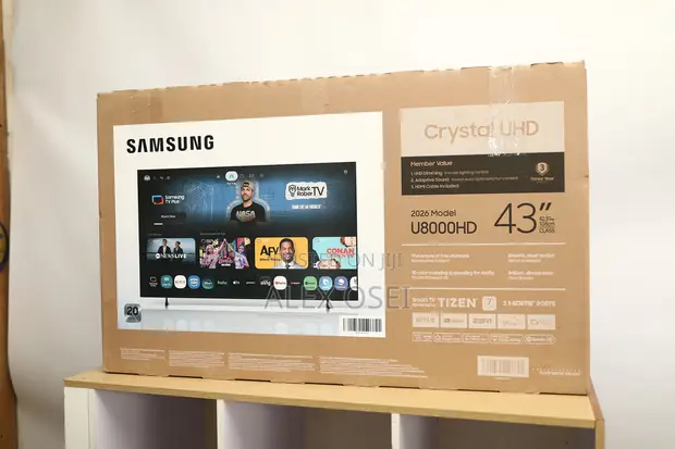 Samsung 43” U8000H Crystal UHD Smart TV – 2026 Model - 1