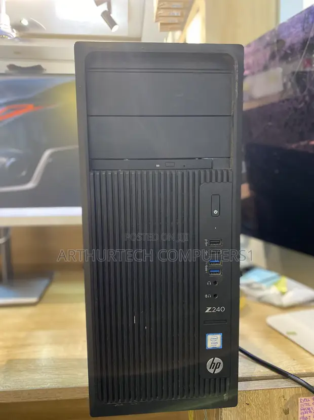 HP Z240 Workstation Desktop Computer - 1