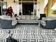 Foreign Used Sofa Set: 2 Singles + 1 Three-Seater - 2