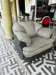 Foreign Used Sofa Set: 2 Singles + 1 Three-Seater - 4