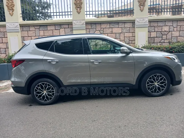 Hyundai Santa Fe 2017 Gray - 1