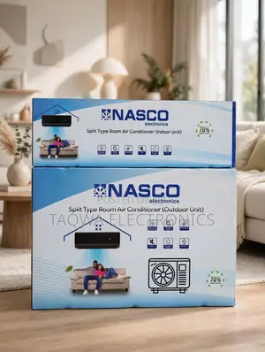 Nasco 1.5HP Split Air Conditioner - Black