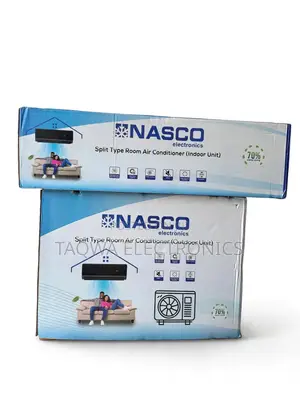 Nasco 1.5HP Black Split Air Conditioner
