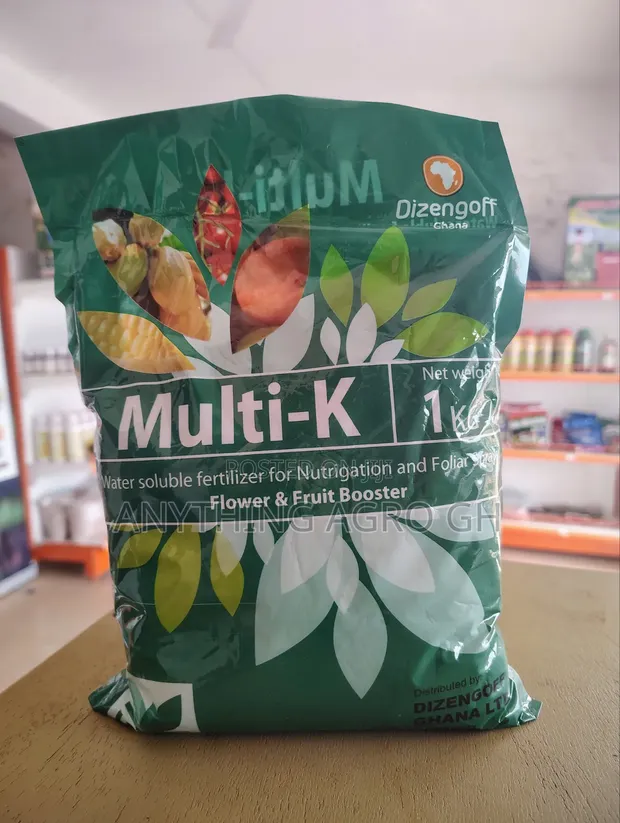 Multi K Fruit and Flower Booster Foliar Fertilizer 1KG - 1
