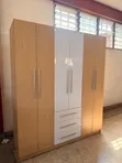 Wood-Mode 4-Door Fitted Wardrobe - White Gloss - 1