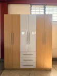 Wood-Mode 4-Door Fitted Wardrobe - White Gloss - 3