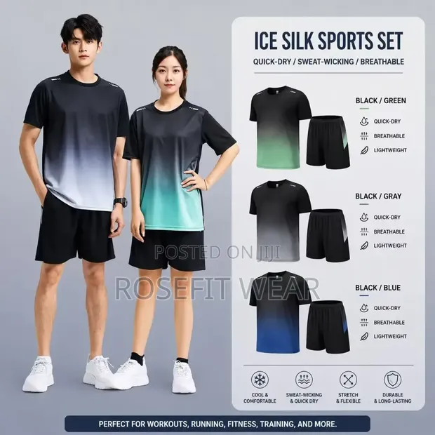 Unisex Sport Set - White - 1