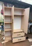 4x6ft Laminated Wardrobe - 2-in-1 Design - 2