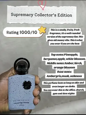 Afnan Supremacy Perfume - Eau de Parfum