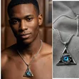 Masonic Iris Necklace - 1