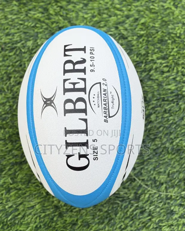 Gilbert Barbarian 2.0 Rugby Ball - Size 5 - 1