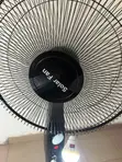 Solar Rechargeable Fan with Remote & LED Bulbs - 1