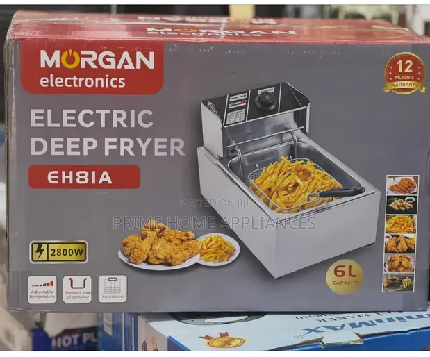 Morgan 6L Electric Deep Fryer - 1
