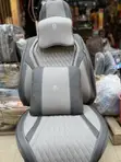 Premium Sport Leather Seat Cover - Brown Ash Edition - 2