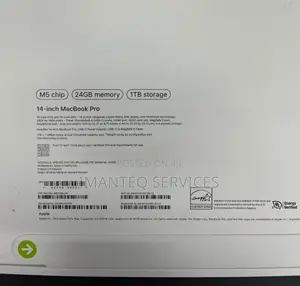Apple MacBook Pro 2025 M5 14" 24GB RAM 1TB SSD