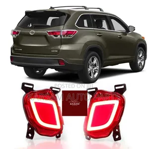 Toyota Highlander 2015-2020 Back Bumper Reflector LED Type
