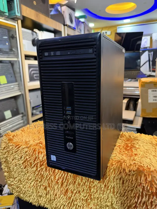 HP ProDesk 400 G4 Desktop Computer - Intel Core i5, 8GB RAM, 1TB HDD - 1
