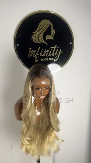 Quality Human Hair Blend Wig