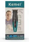Kemei KM-1817 Cordless Hair & Beard Trimmer - 2
