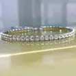 Baguette Tennis Bracelet (Unisex) - 1