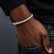 Baguette Tennis Bracelet (Unisex) - 2