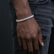 Baguette Tennis Bracelet (Unisex) - 3