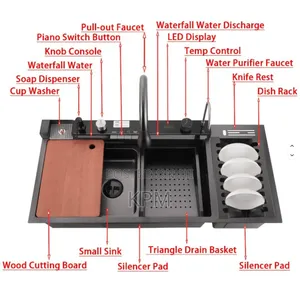 100cm Commercial Smart DIGI Kitchen Sink - SUS 304