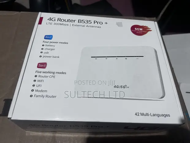 4G LTE 300Mbps SIM Router B535 Pro+ - 1